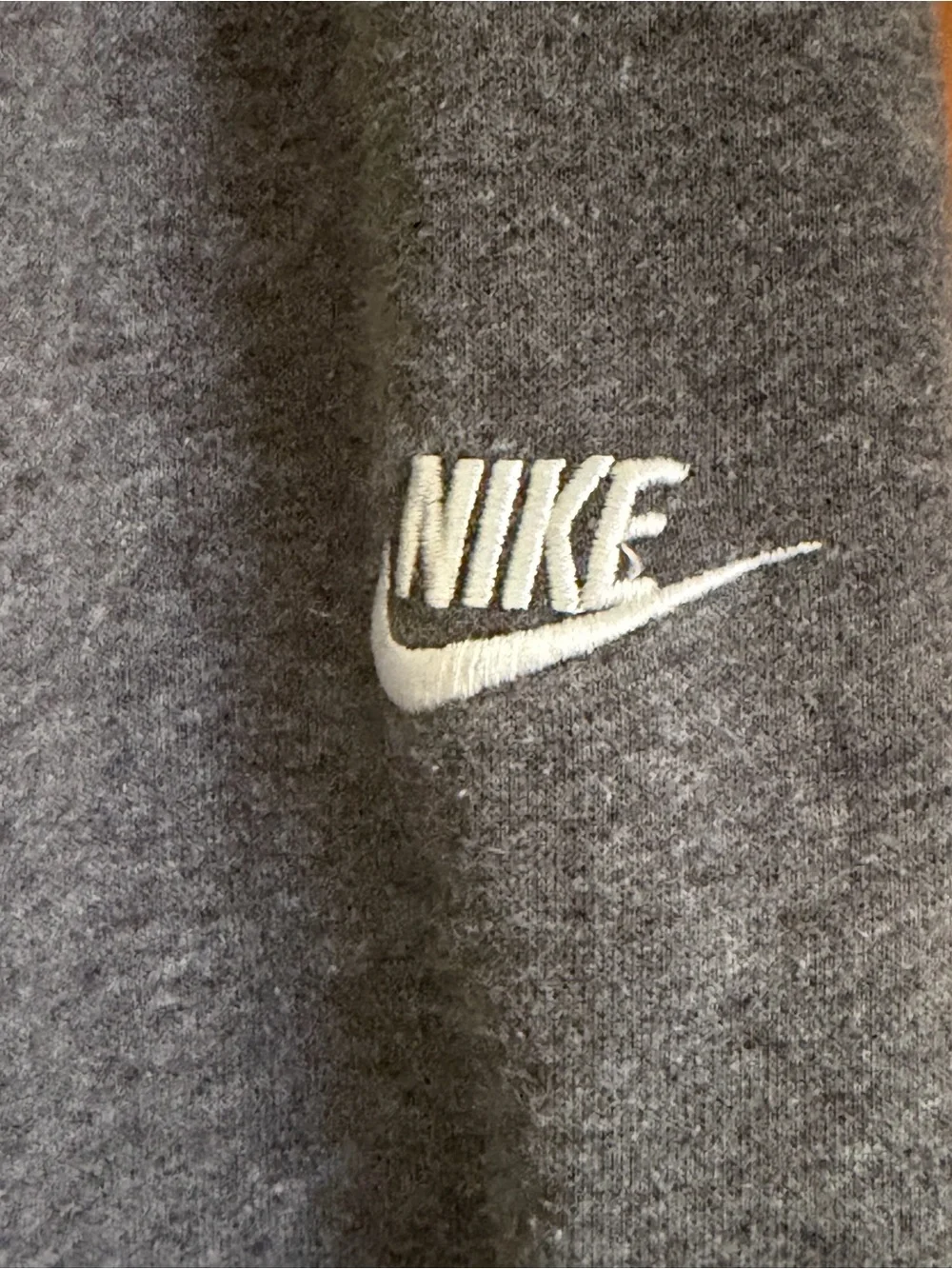 Nike Heather Gray Fleece Joggers